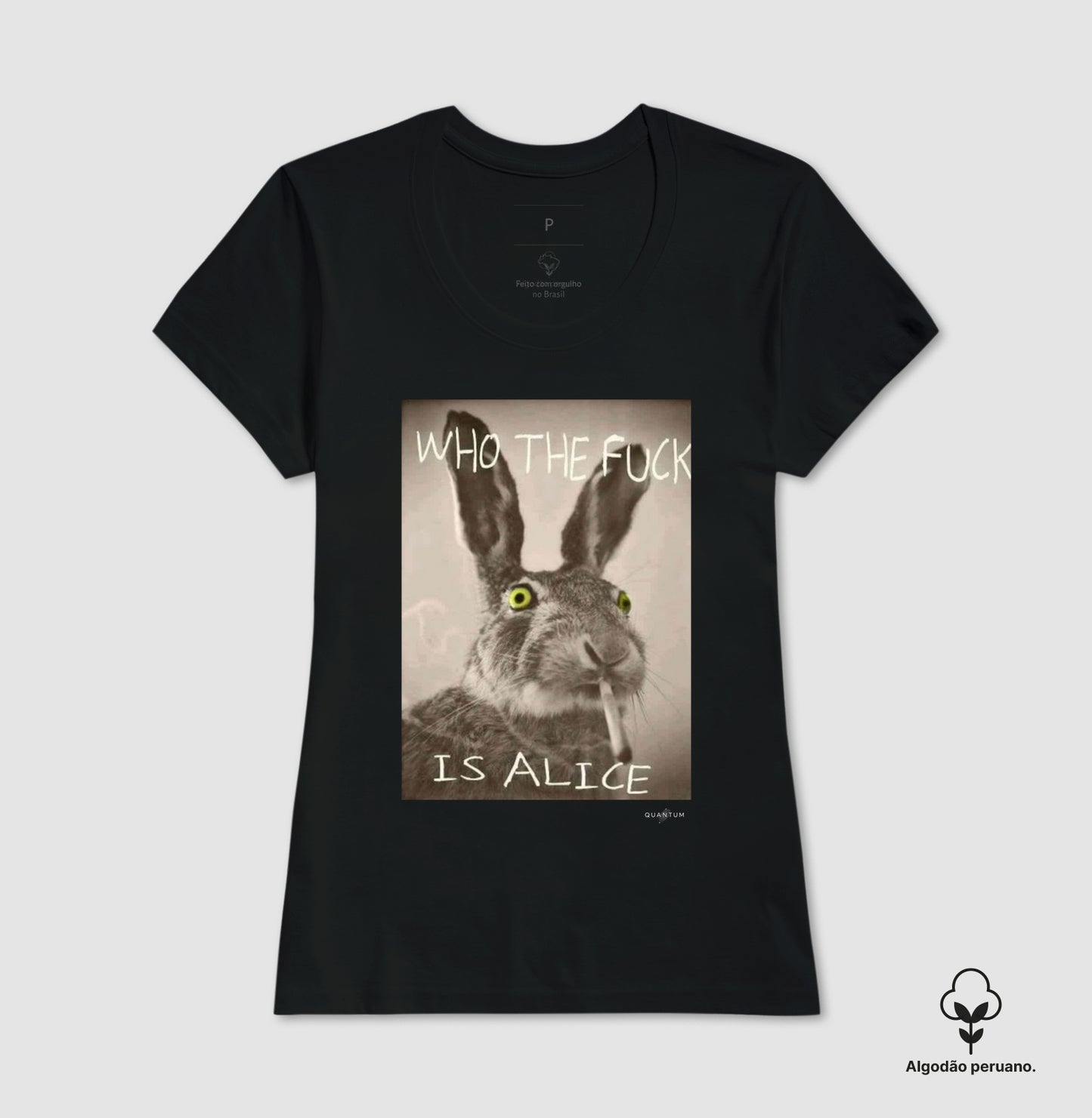 Camiseta Premium Perdido no País das Maravilhas