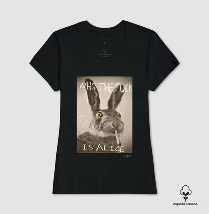 Camiseta Premium Perdido no País das Maravilhas