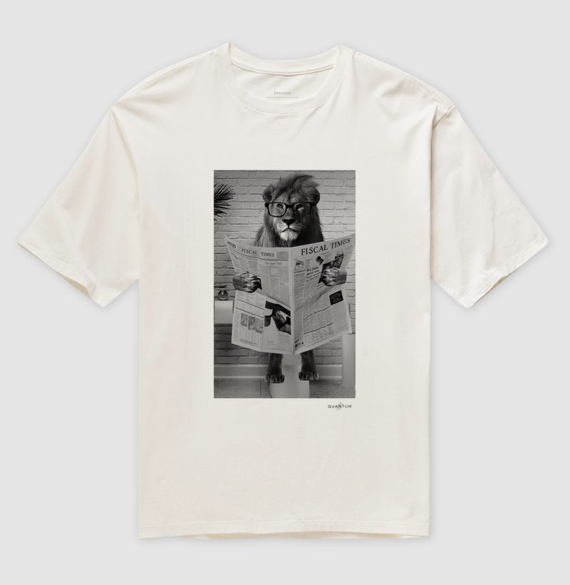 Camiseta oversized Pausa Real