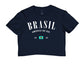 Camiseta Cropped América do Sul