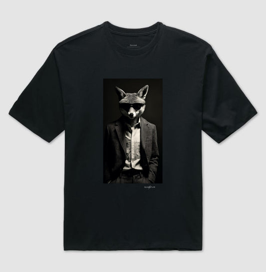 Camiseta oversized Mr. Fox