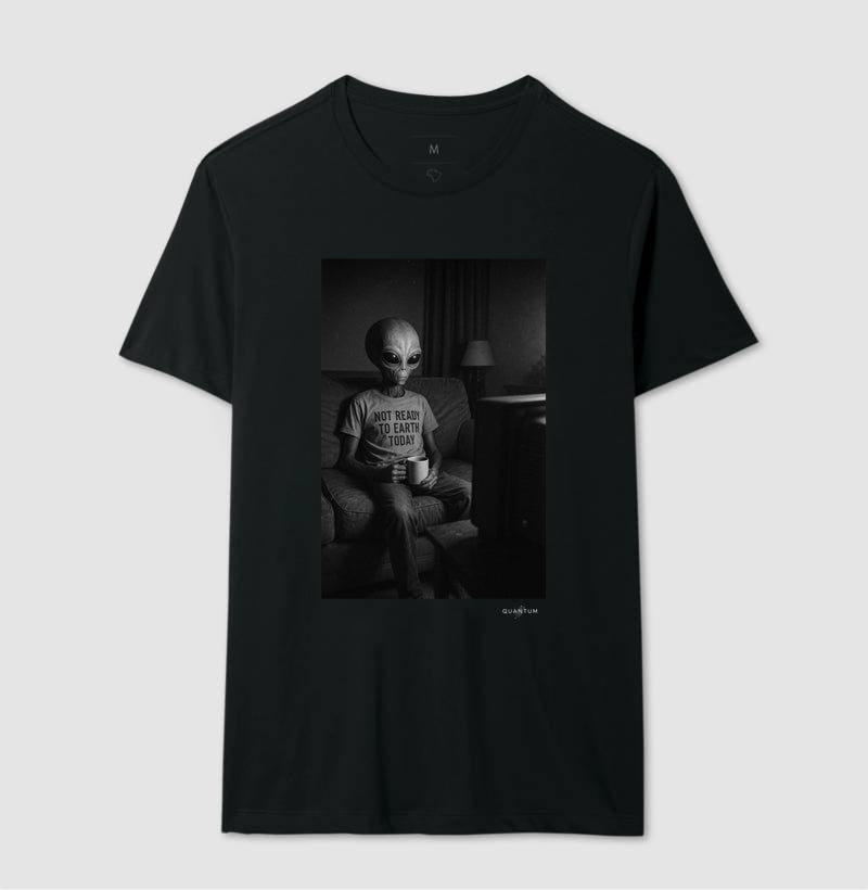 Camiseta Tradicional Alien Routine