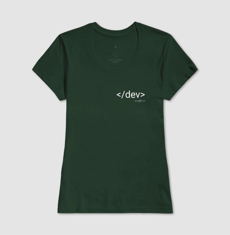 Camiseta Tradicional Dev
