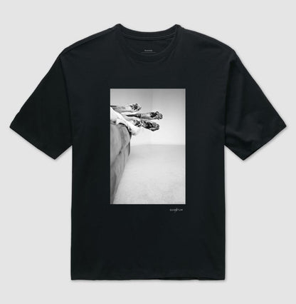 Camiseta Oversized Patinhas