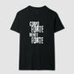 Camiseta tradicional Corpo forte, mente forte