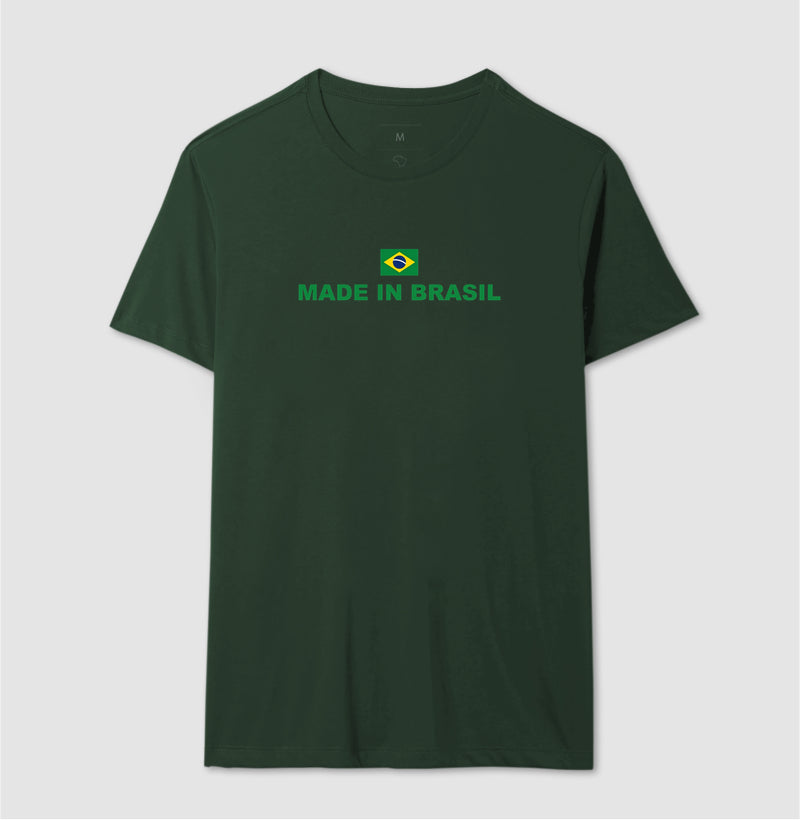 Camiseta Tradicional Made In Brasil
