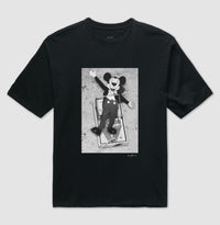 Camiseta oversized Game Over, Mickey!