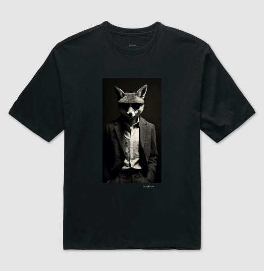 Camiseta Oversized Mr. Fox