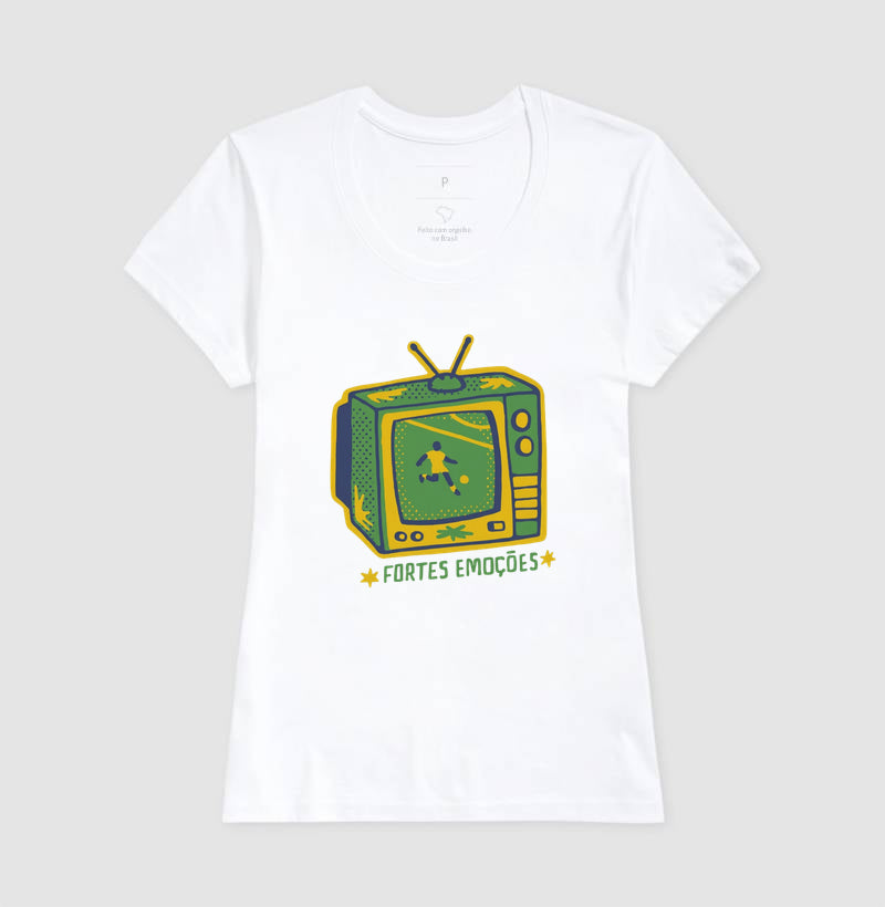 Camiseta Tradicional Fortes Emoções