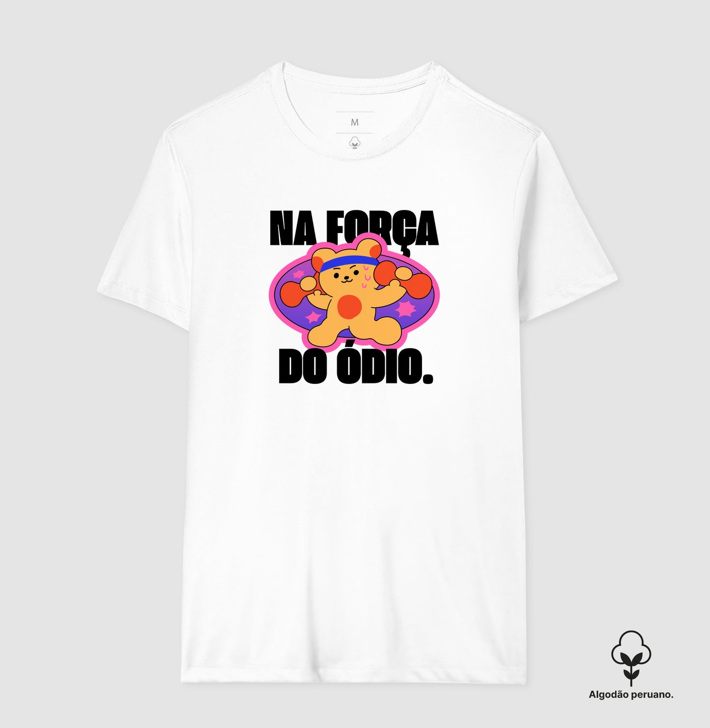 Camiseta premium Na força do ódio