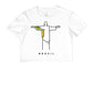 Camiseta Cropped Deus é Brasileiro