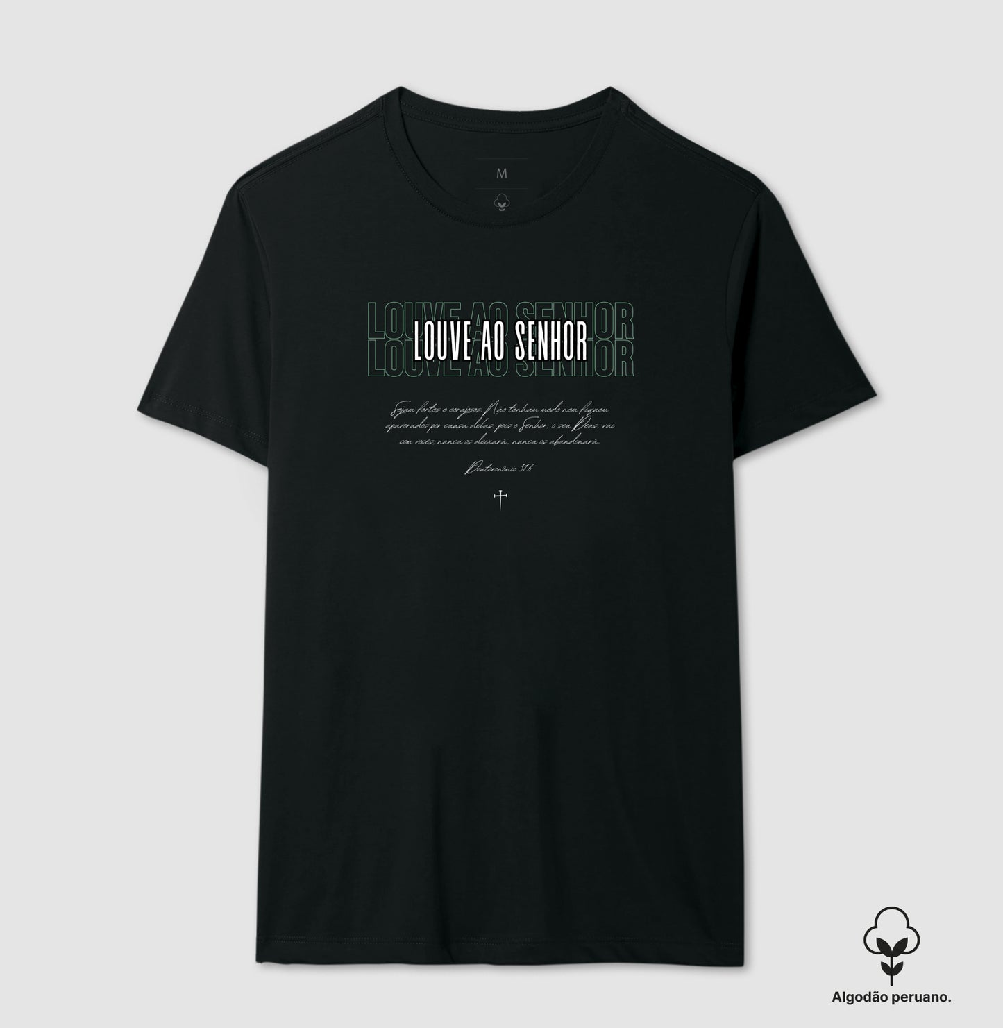 Camiseta premium Louve ao Senhor