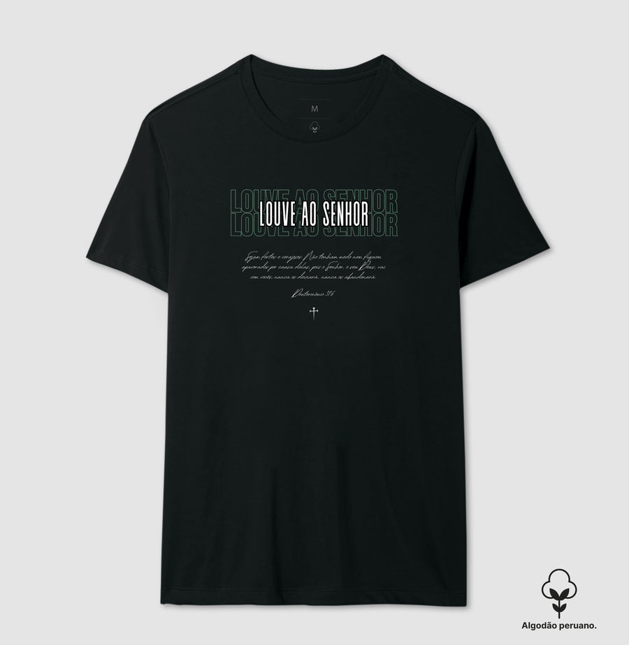 Camiseta premium Louve ao Senhor