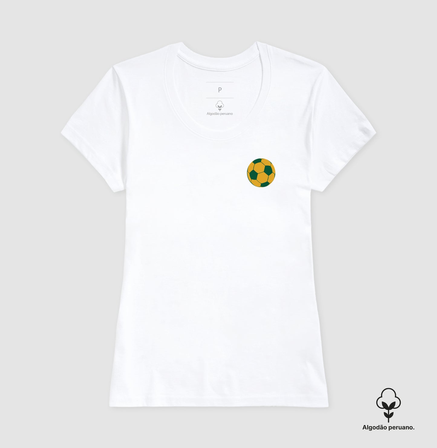 Camiseta Premium Bola Brasil