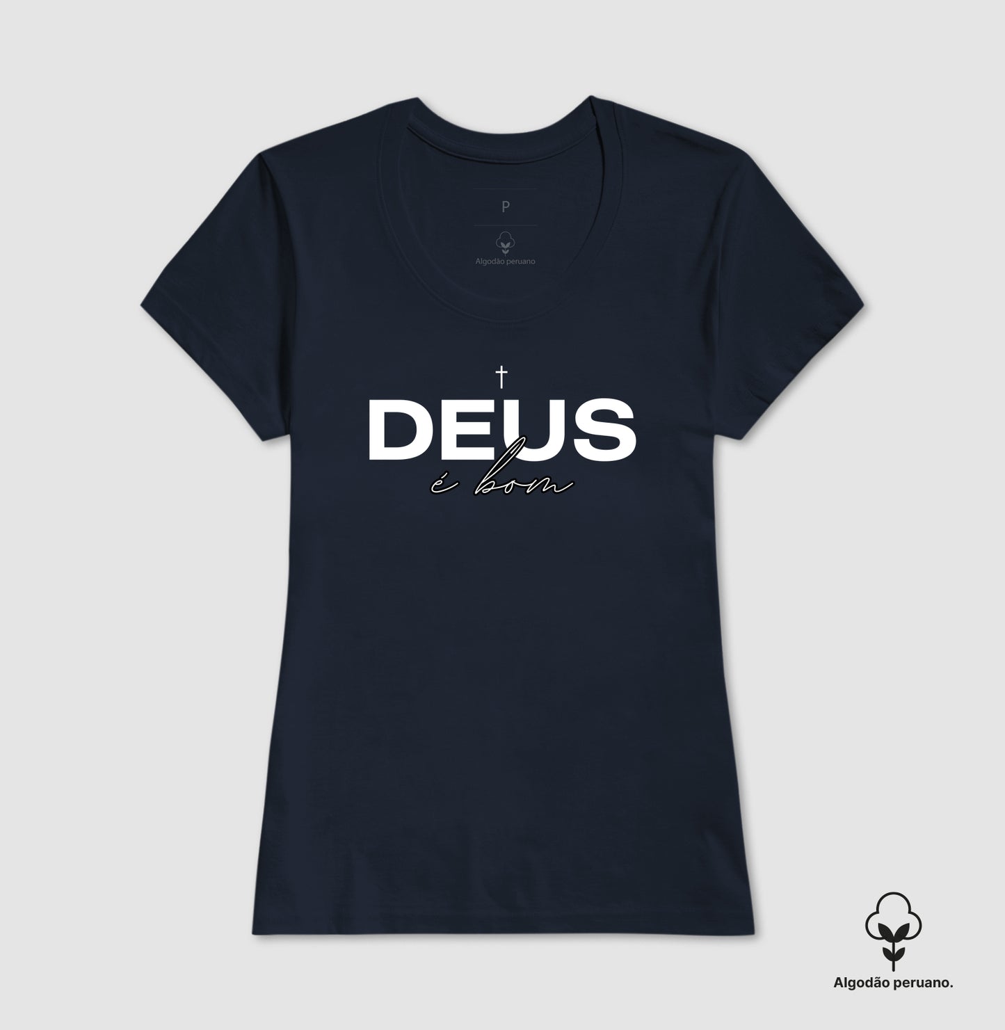 Camiseta premium Deus é bom