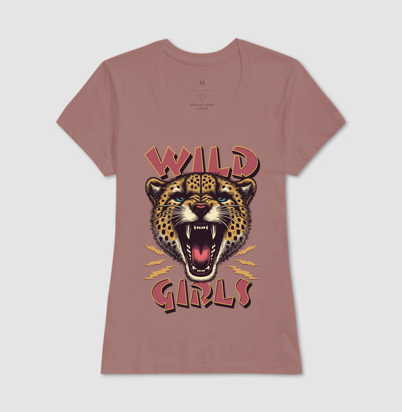Camiseta tradicional Wild girls
