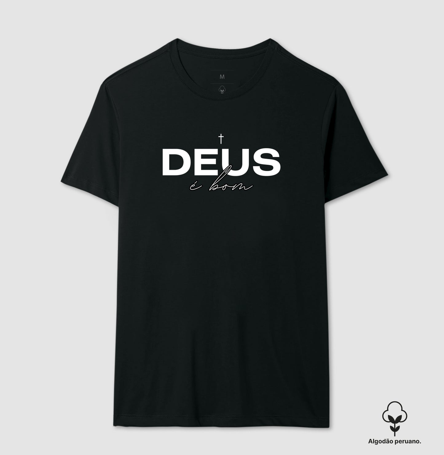 Camiseta premium Deus é bom