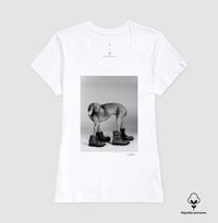Camiseta premium O Cão de Botas