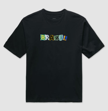 Camiseta Oversized Colagem