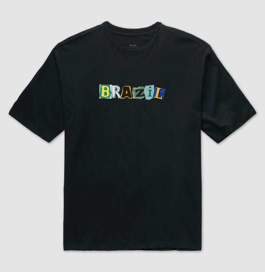 Camiseta Oversized Colagem