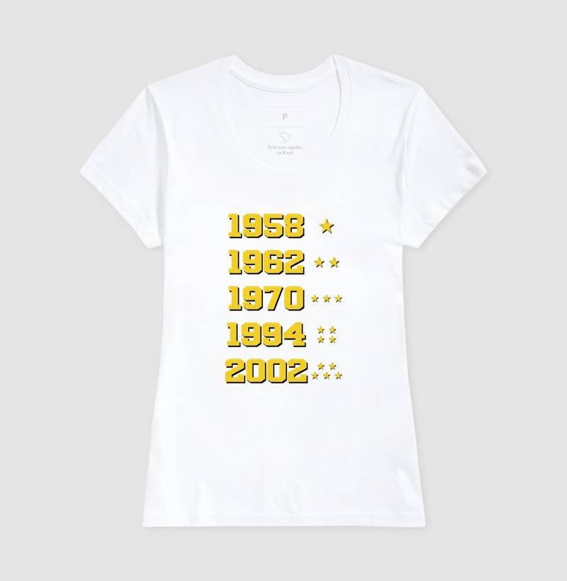 Camiseta Tradicional Títulos