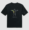 Camiseta Oversized Deus é Brasileiro
