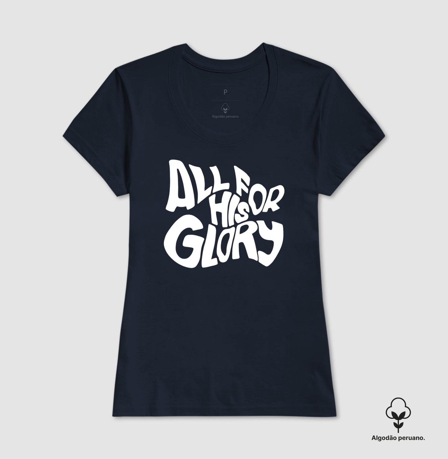 Camiseta premium All For His Glory