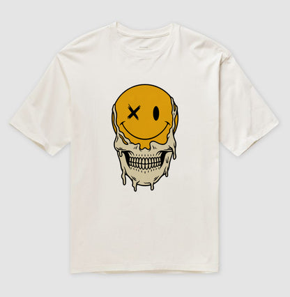 Camiseta oversized Happy Dead