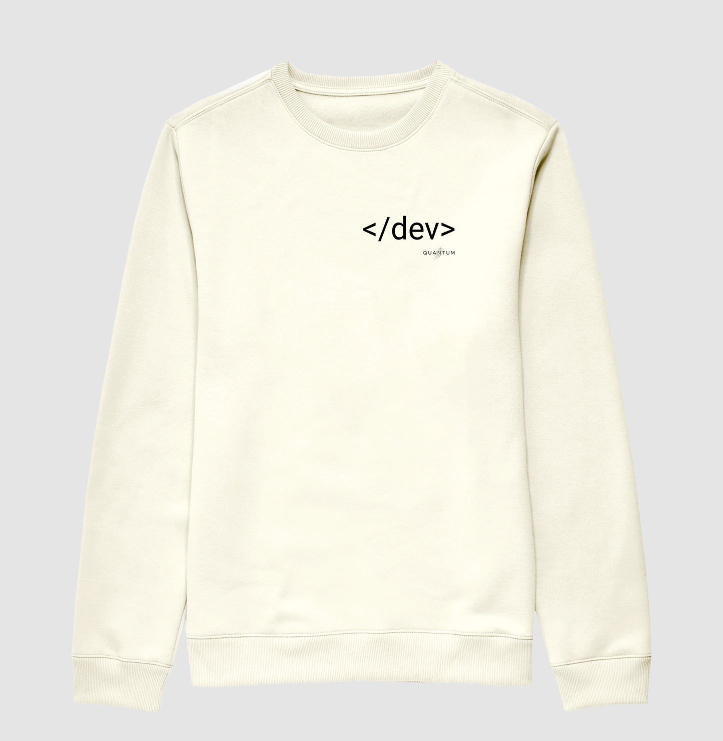 Moletom gola careca Dev