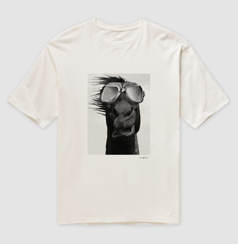 Camiseta Oversized Cool Horse