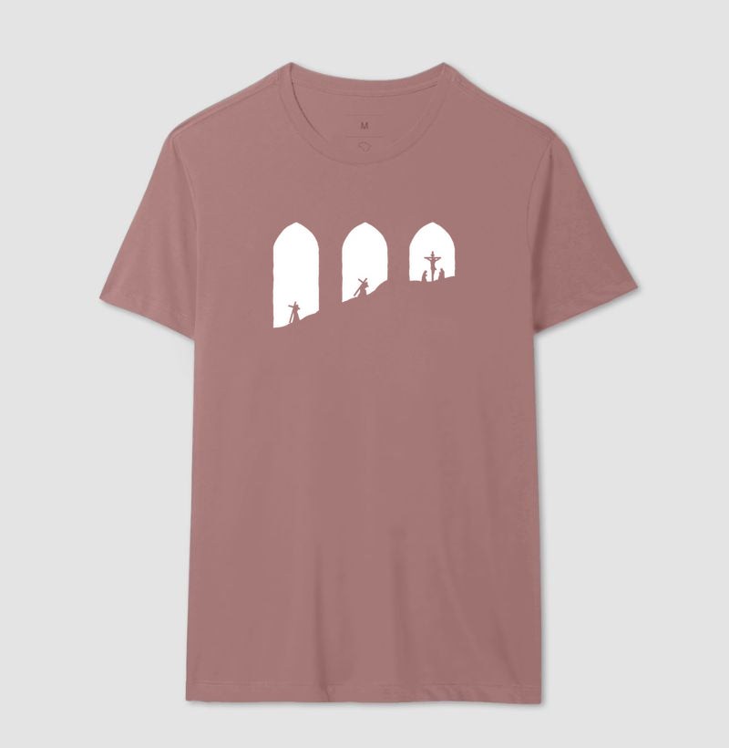 Camiseta tradicional Paixão de Cristo