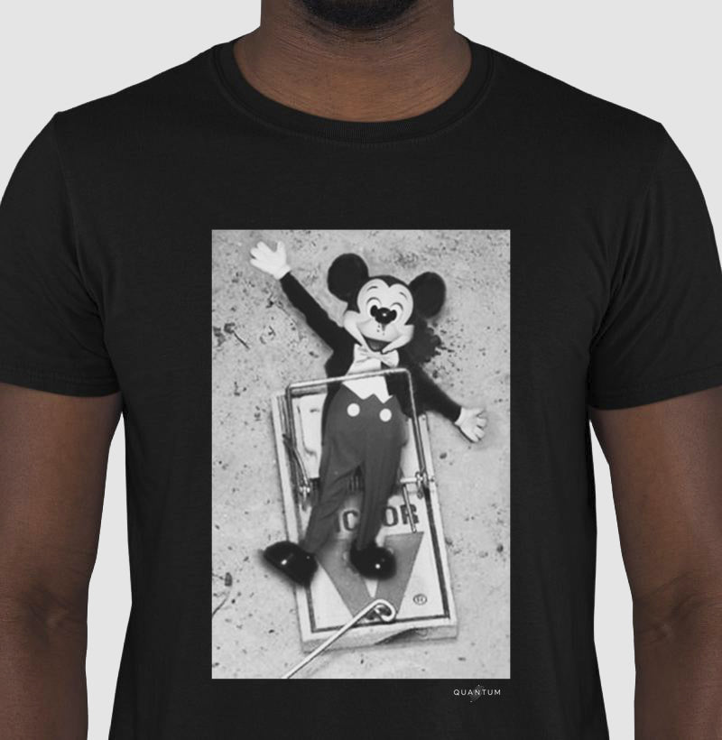 Camiseta Tradicional Game Over, Mickey!