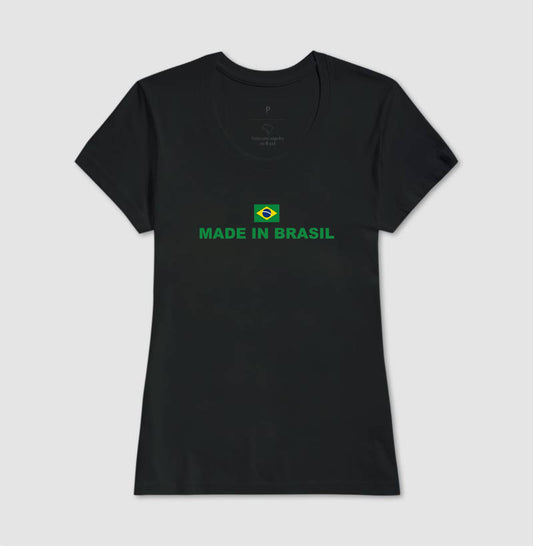 Camiseta Tradicional Made In Brasil