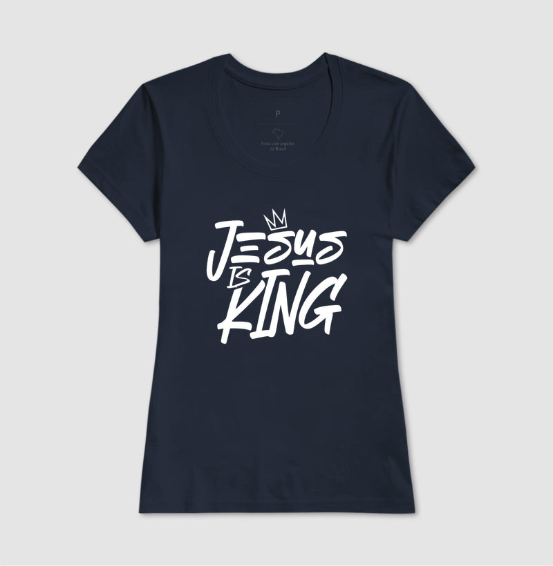 Camiseta tradicional Jesus is King