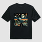 Camiseta oversized Game retrô