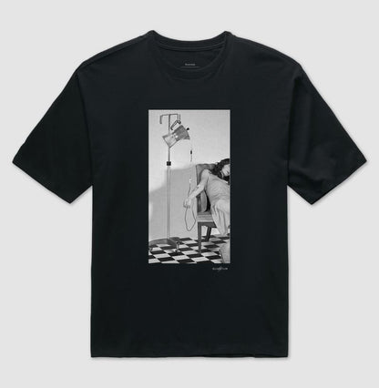 Camiseta Oversized Transfusão de Café