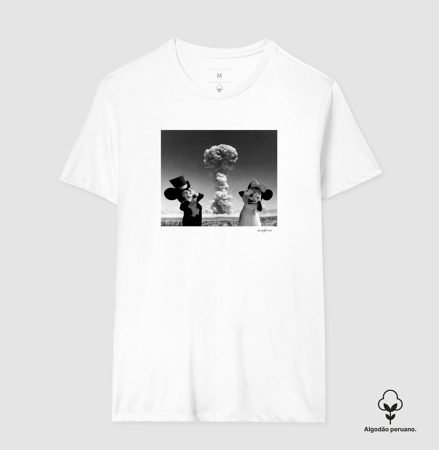 Camiseta premium Olhos Fechados