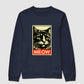 Moletom gola careca Meow