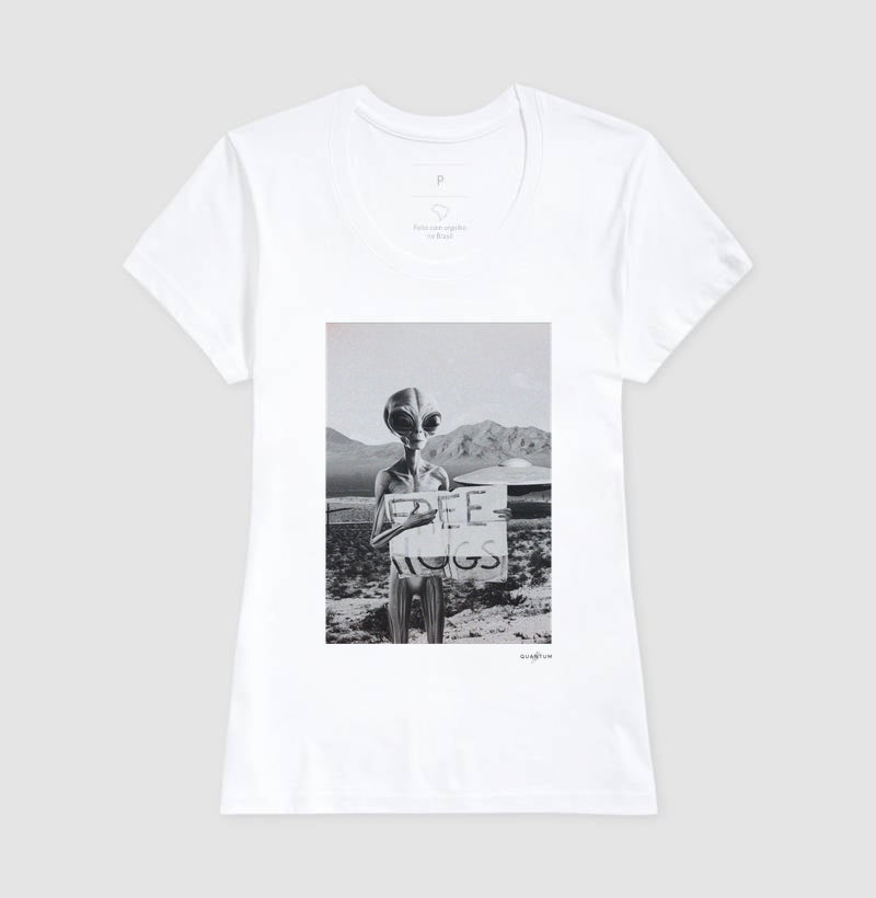 Camiseta Tradicional Abraço Intergaláctico