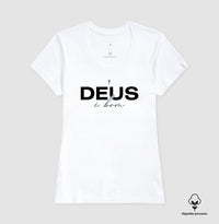 Camiseta premium Deus é bom