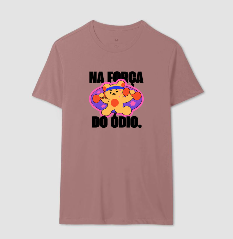 Camiseta tradicional Na força do ódio