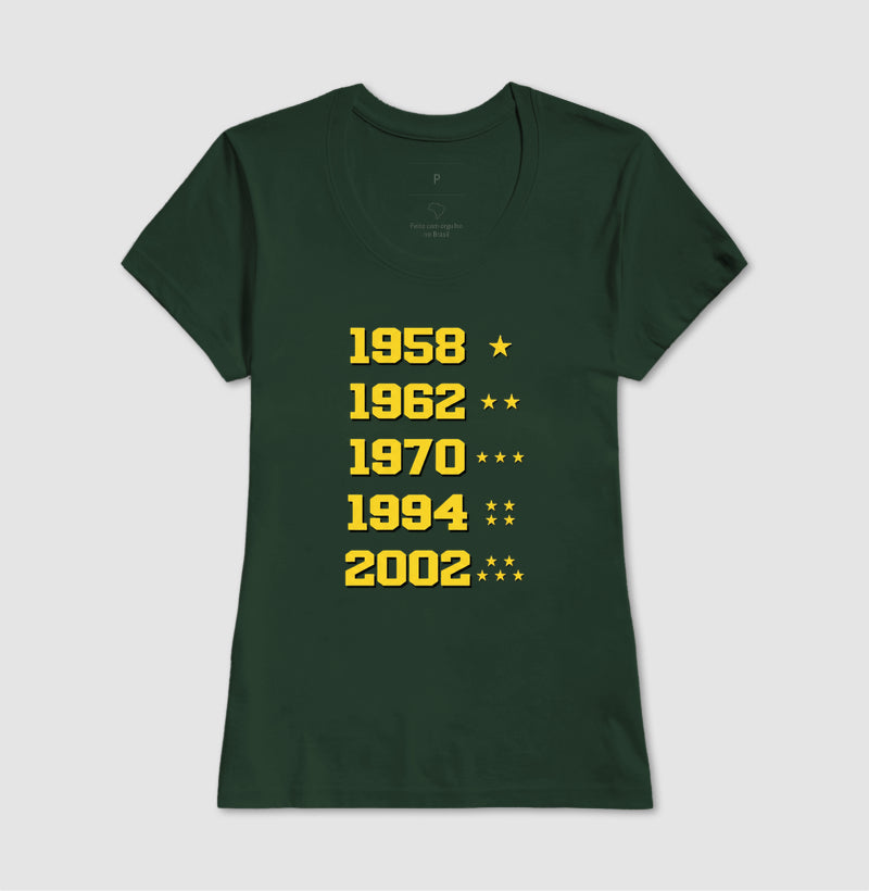 Camiseta Tradicional Títulos