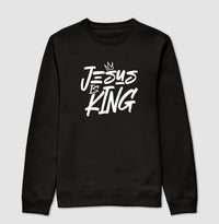 Moletom gola careca Jesus is King