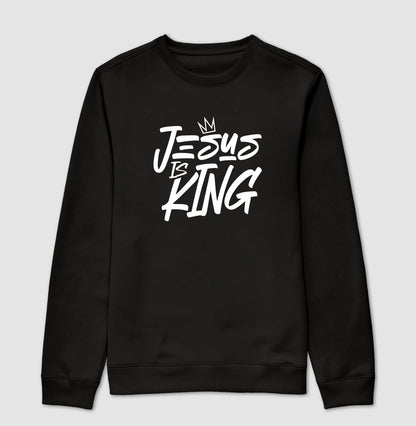 Moletom gola careca Jesus is King