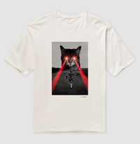 Camiseta oversized Laser Cat