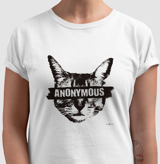 Camiseta tradicional Anonymous Cat