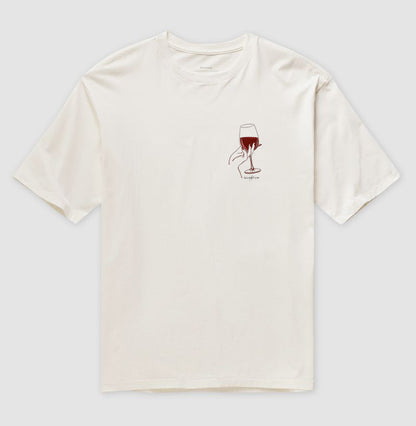 Camiseta Oversized Wine not?