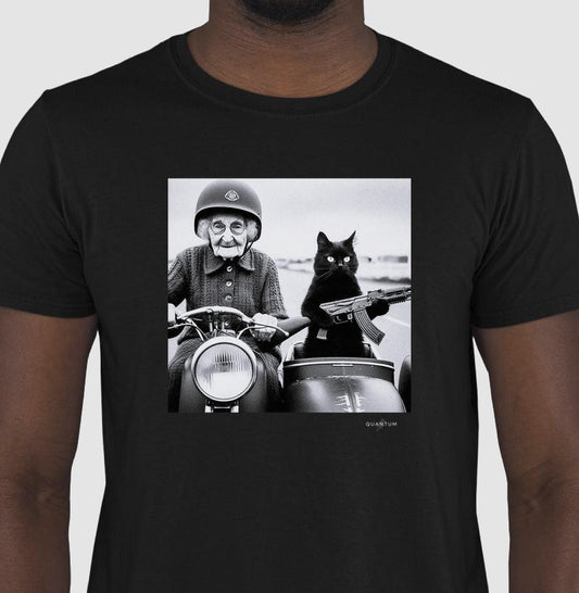 Camiseta Tradicional Black Cat Command