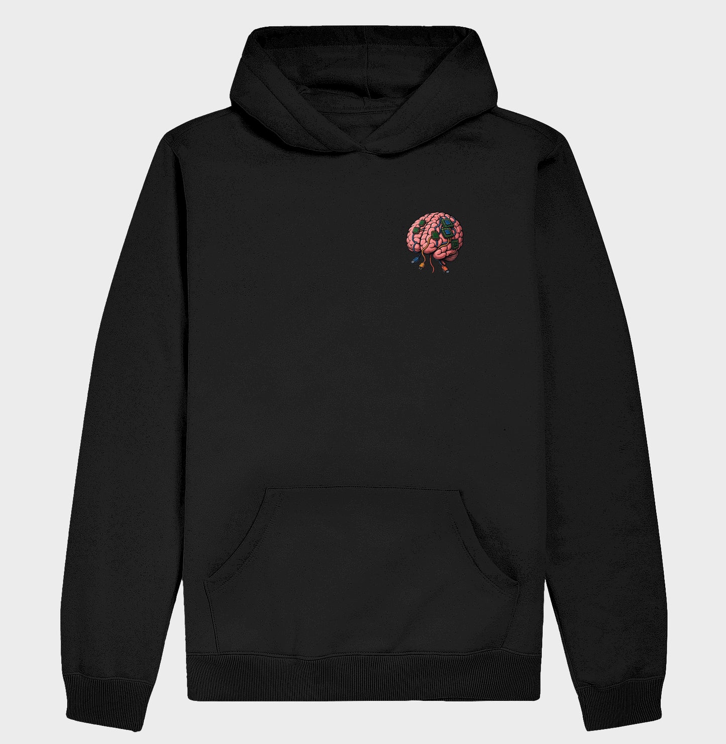 Moletom com capuz Cérebro connect