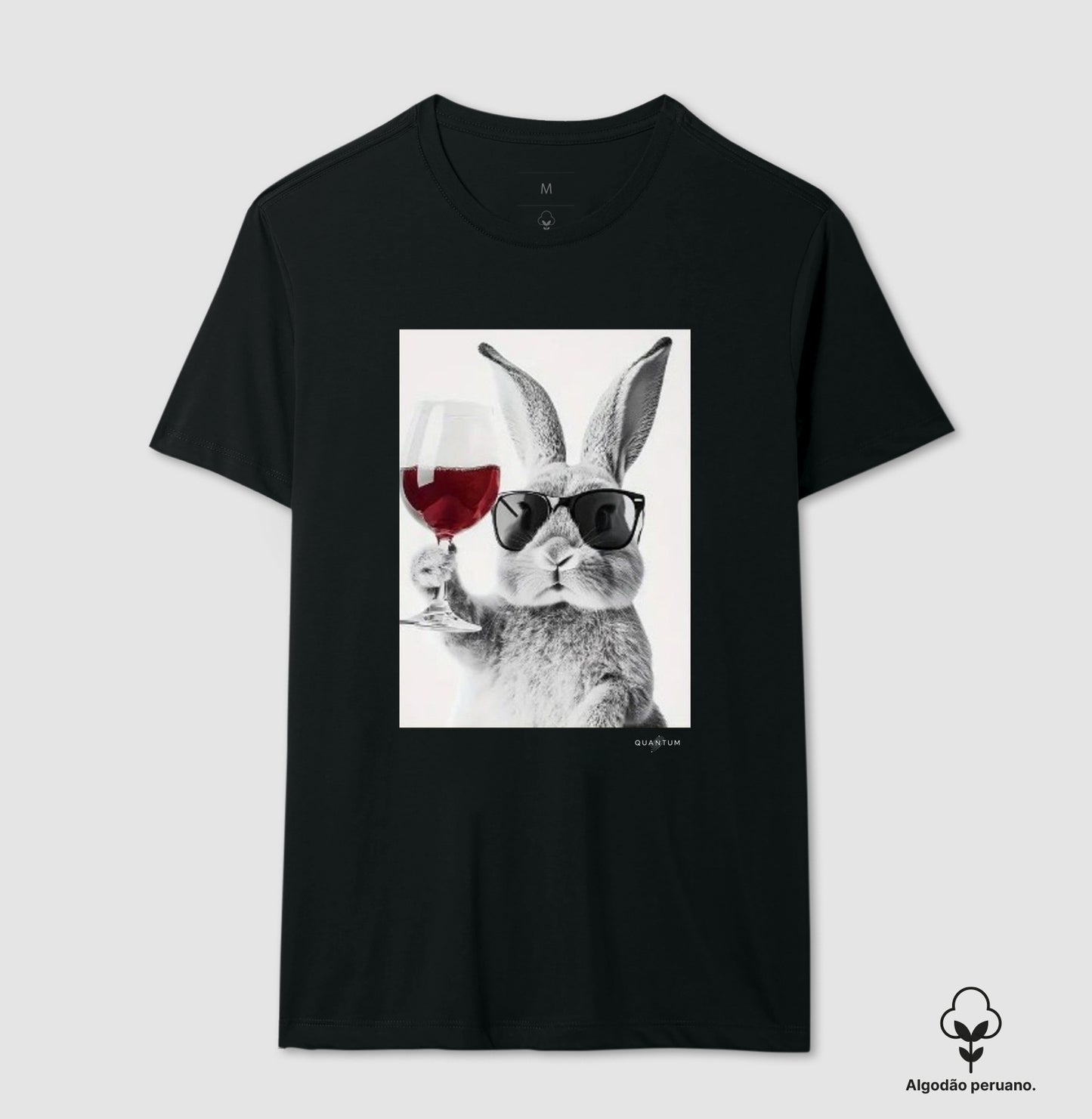 Camiseta premium Sommelier Bunny
